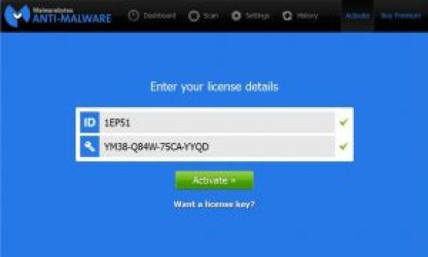 Malwarebytes license key 3.5.1
