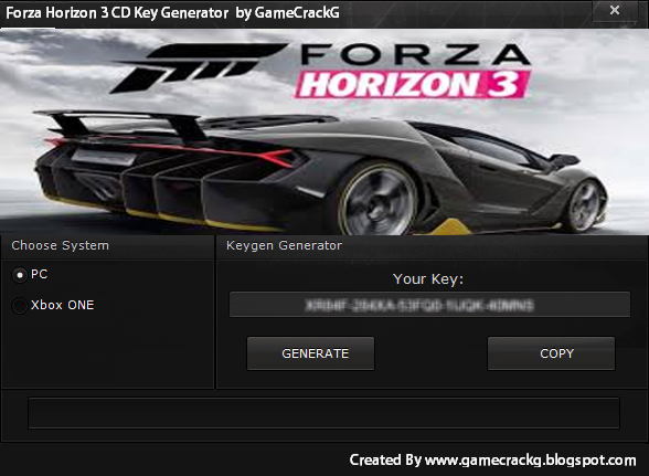 Serial Key For Forza Horizon 2